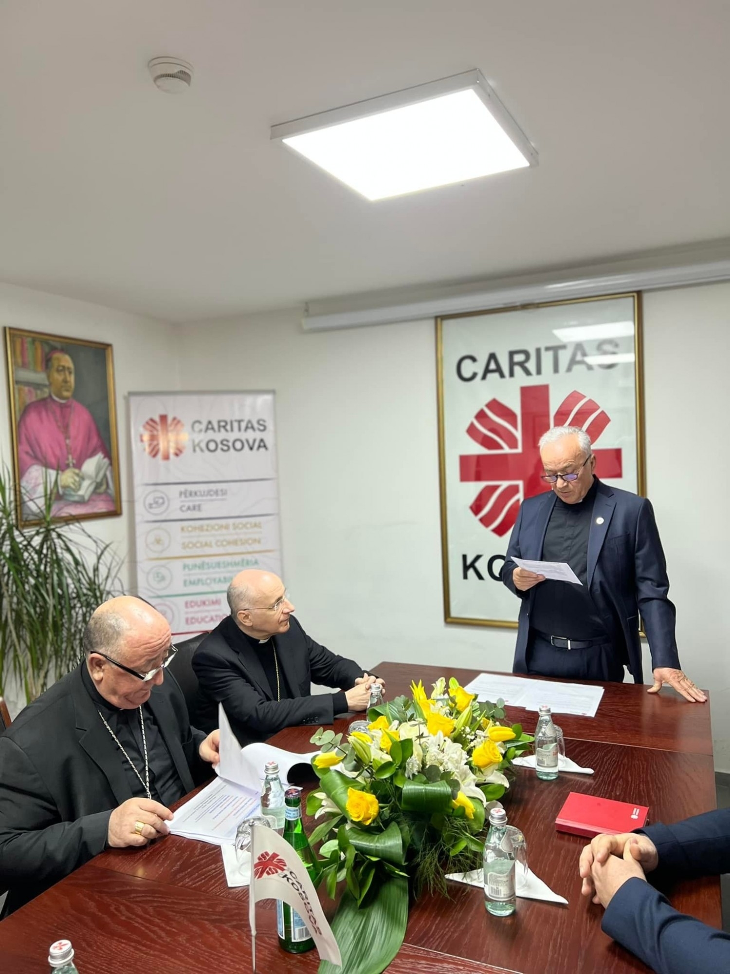 “Caritas Kosova është zemra e Zotit në Kosovë” - Shkëlqësia e Tij, Delegati Apostolik, Imzot Jean-Marie Speich.