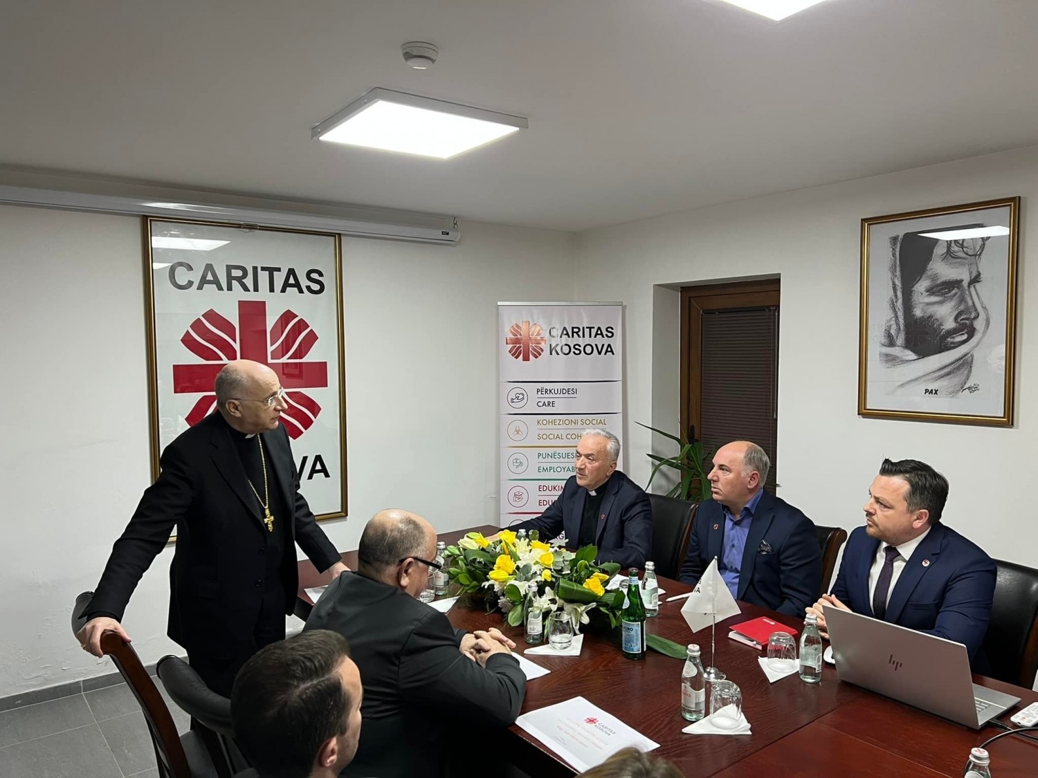 “Caritas Kosova është zemra e Zotit në Kosovë” - Shkëlqësia e Tij, Delegati Apostolik, Imzot Jean-Marie Speich.