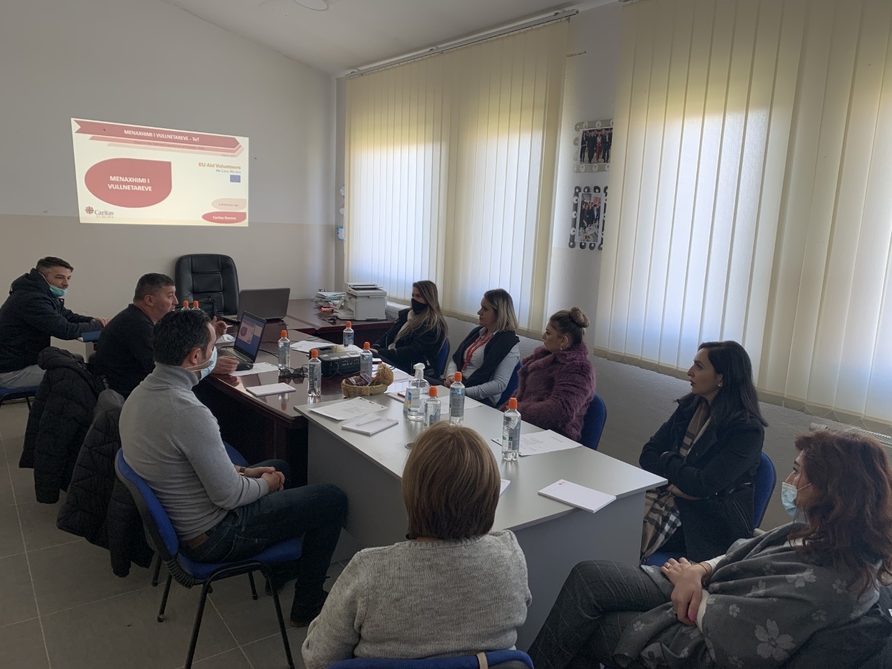 Trajnimi i stafit të Caritas Kosova për Menaxhimin e Vullnetarëve 